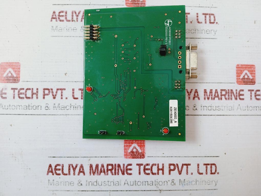 Larsen & Toubro Acb0081Pcb01 Card Printed Circuit Board Rev: 3.4