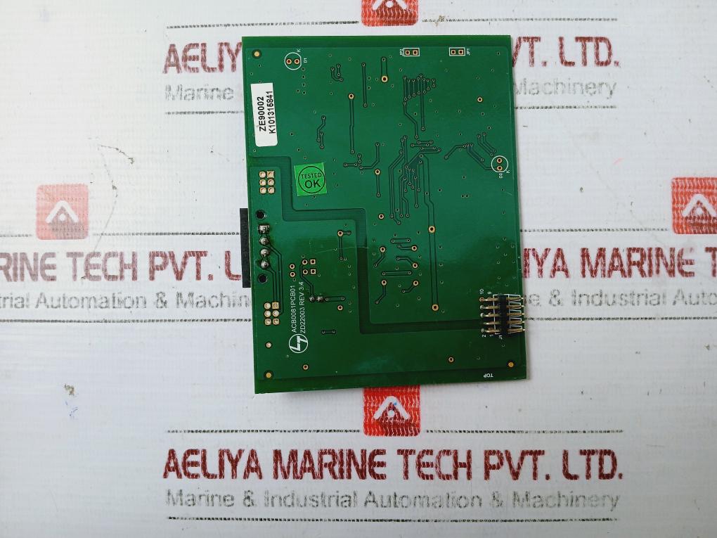 Larsen & Toubro Acb0081pcb01 Printed Circuit Board Card, 94v-0
