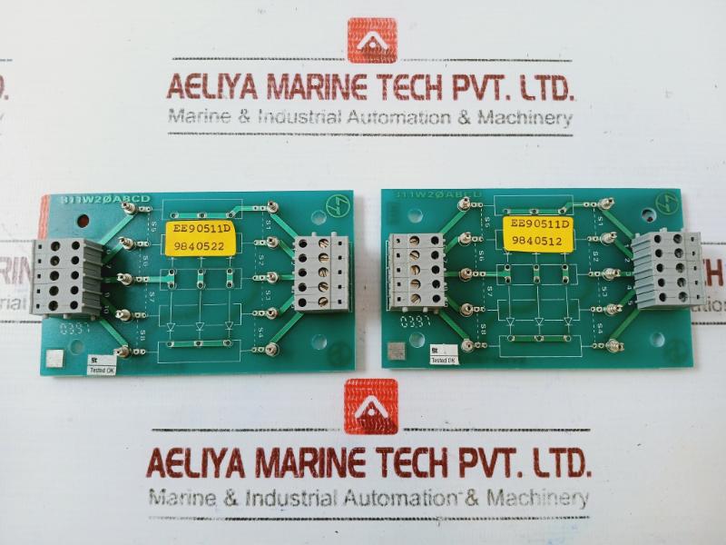 Larsen & Toubro EE90511D Printed Circuit Board 311W20ABCD 311W10ABCD