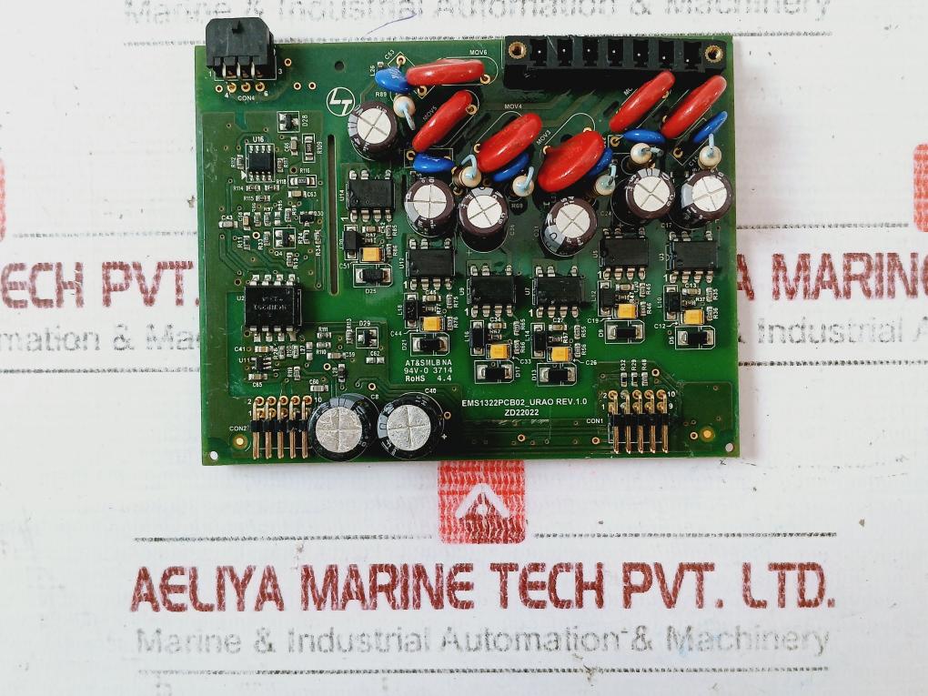 Larsen & Toubro Ems1322pcb02_urao Printed Circuit Board Rev 1.0 Ze900042