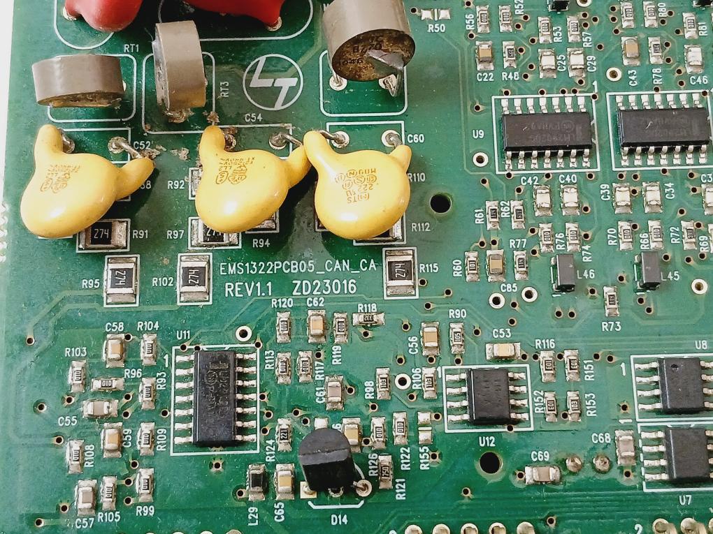 Larsen & Toubro Ems1322pcb05_can_ca Printed Circuit Board Rev 1.1 94v-0 Zd23016
