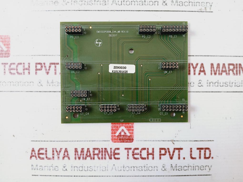 Larsen & Toubro Ems1322Pcb06_Can_Mb Printed Circuit Board Rev.1.0