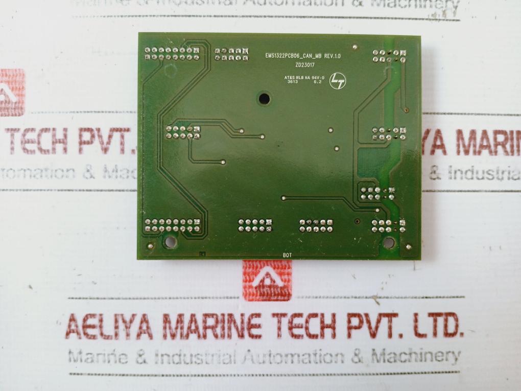 Larsen & Toubro Ems1322Pcb06_Can_Mb Printed Circuit Board Rev.1.0