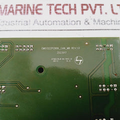 Larsen & Toubro Ems1322Pcb06_Can_Mb Printed Circuit Board Rev.1.0