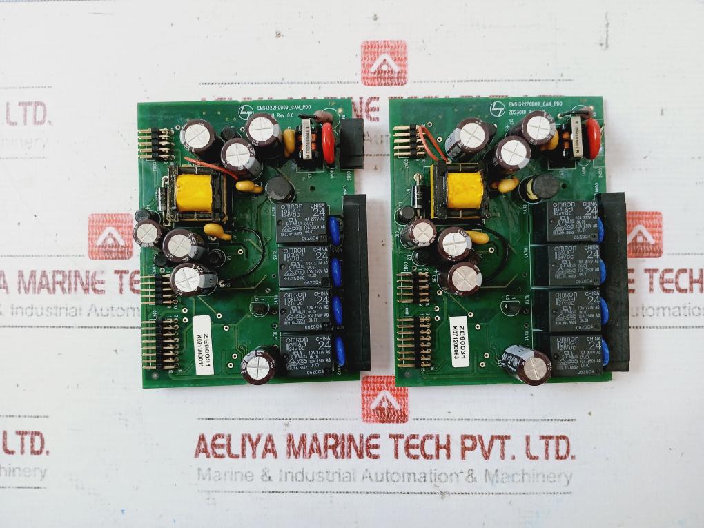 Larsen & Toubro Ems1322pcb099 Can Pdo Power Control Distribution Board Can-pdo