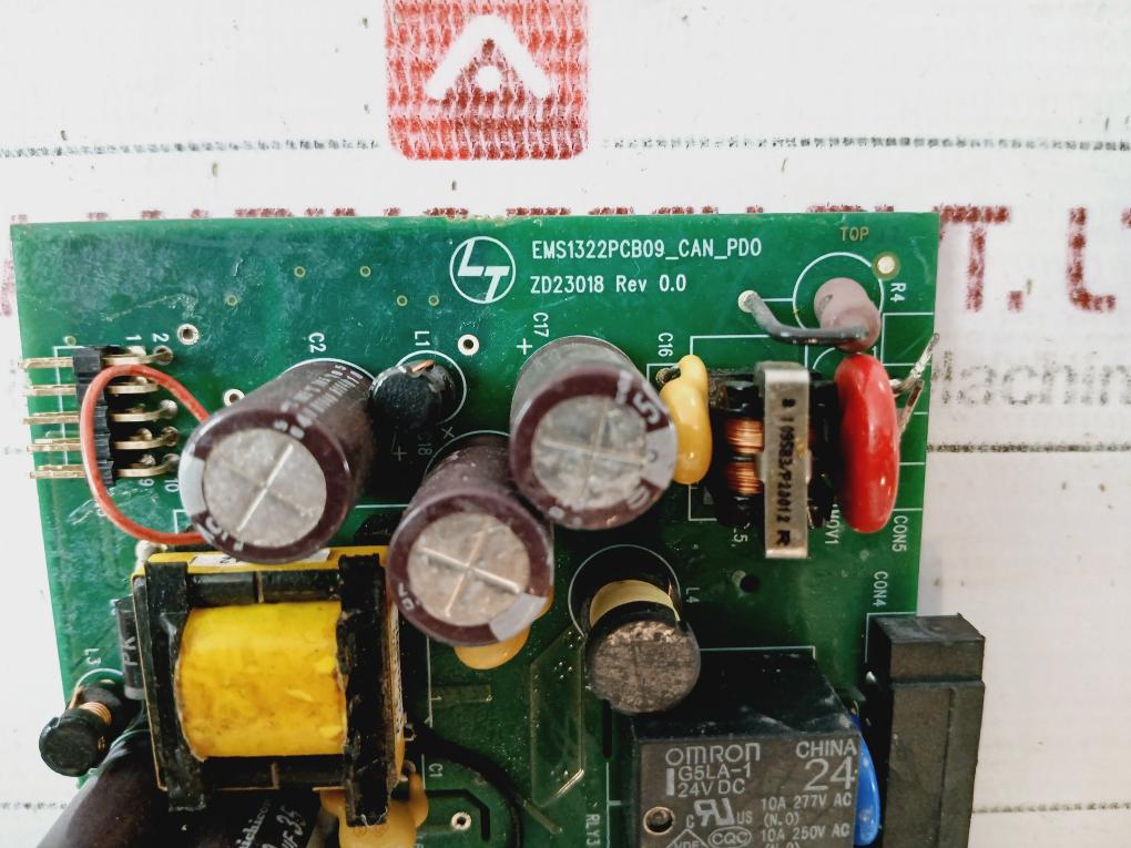 Larsen & Toubro Ems1322pcb099 Can Pdo Power Control Distribution Board Can-pdo