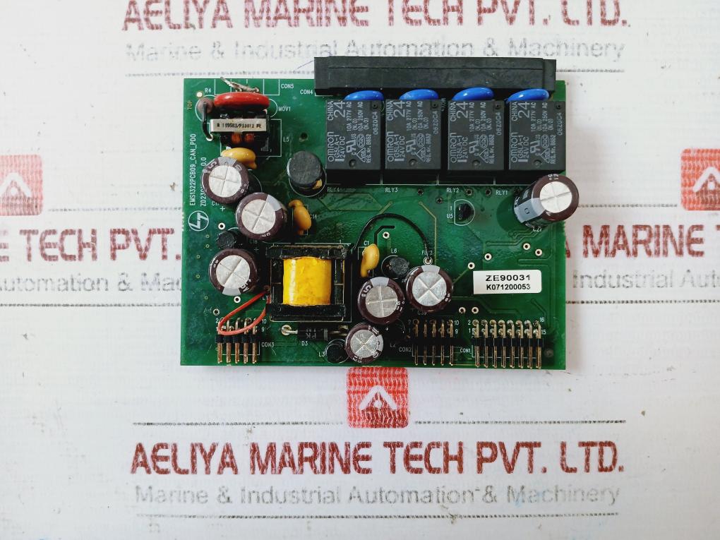 Larsen & Toubro Ems1322pcb099 Can Pdo Power Control Distribution Board Can-pdo