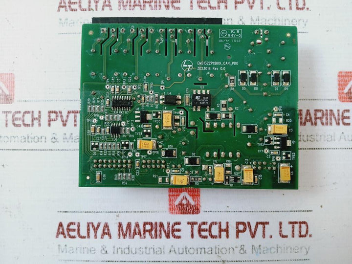 Larsen & Toubro Ems1322pcb099 Can Pdo Power Control Distribution Board Can-pdo