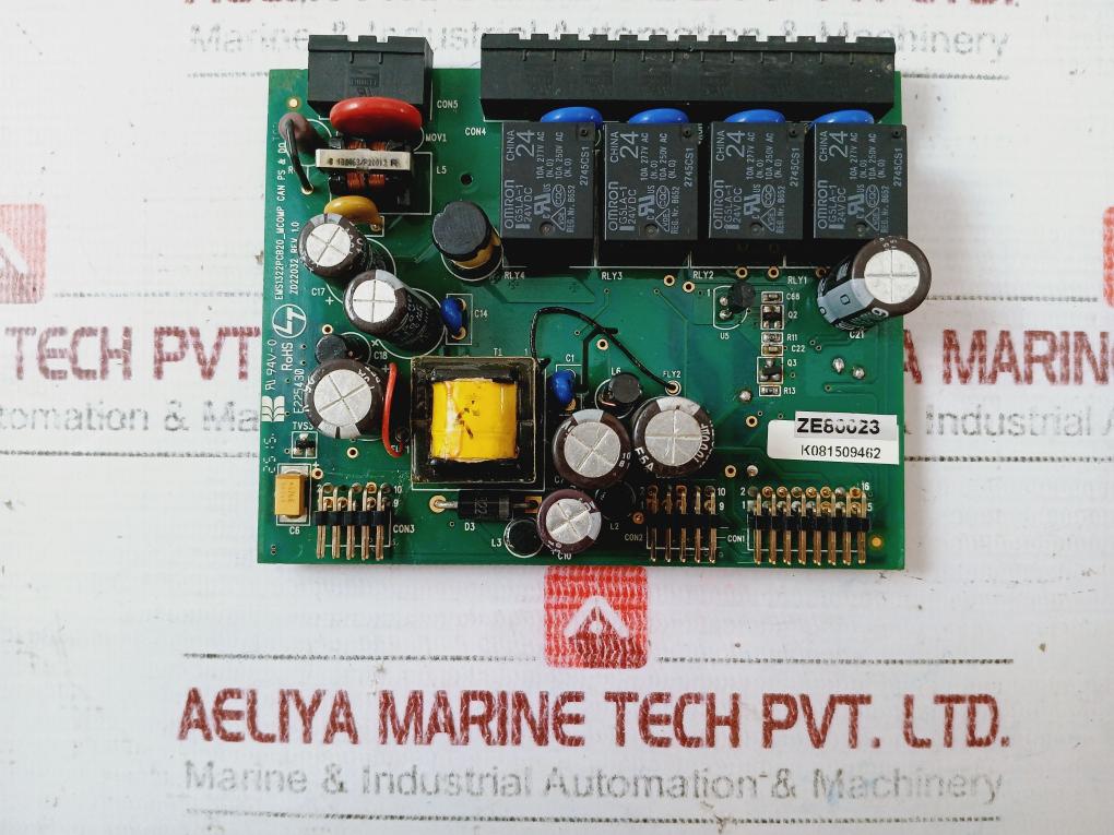 Larsen & Toubro Ems1322pcb20_mcomp Power Control Distribution Board Rev 1.0