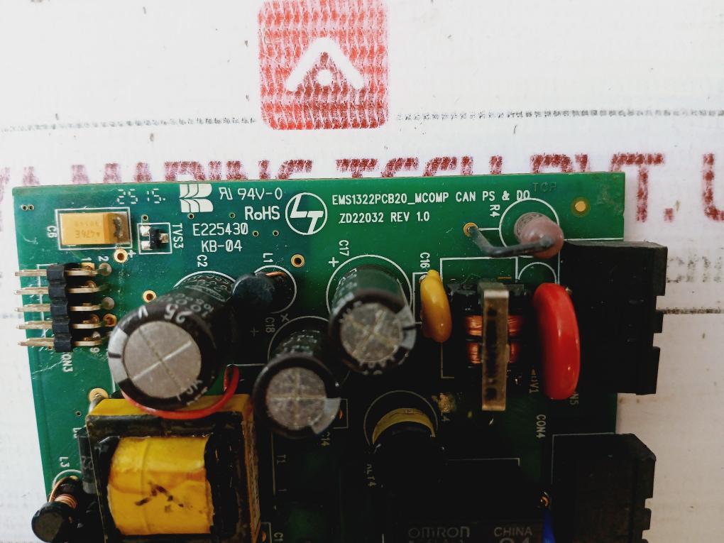 Larsen & Toubro Ems1322pcb20_mcomp Power Control Distribution Board Rev 1.0