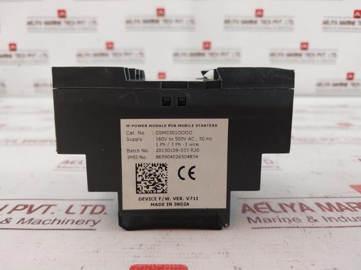 Larsen & Toubro Gsm0301Oooo M-power Module For Mobile Starter 1Ph/3Ph-3 Wire