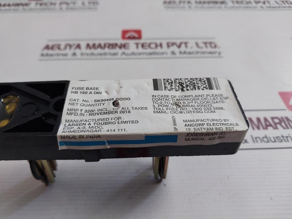 Larsen & Toubro Hb 160A Fuse Base