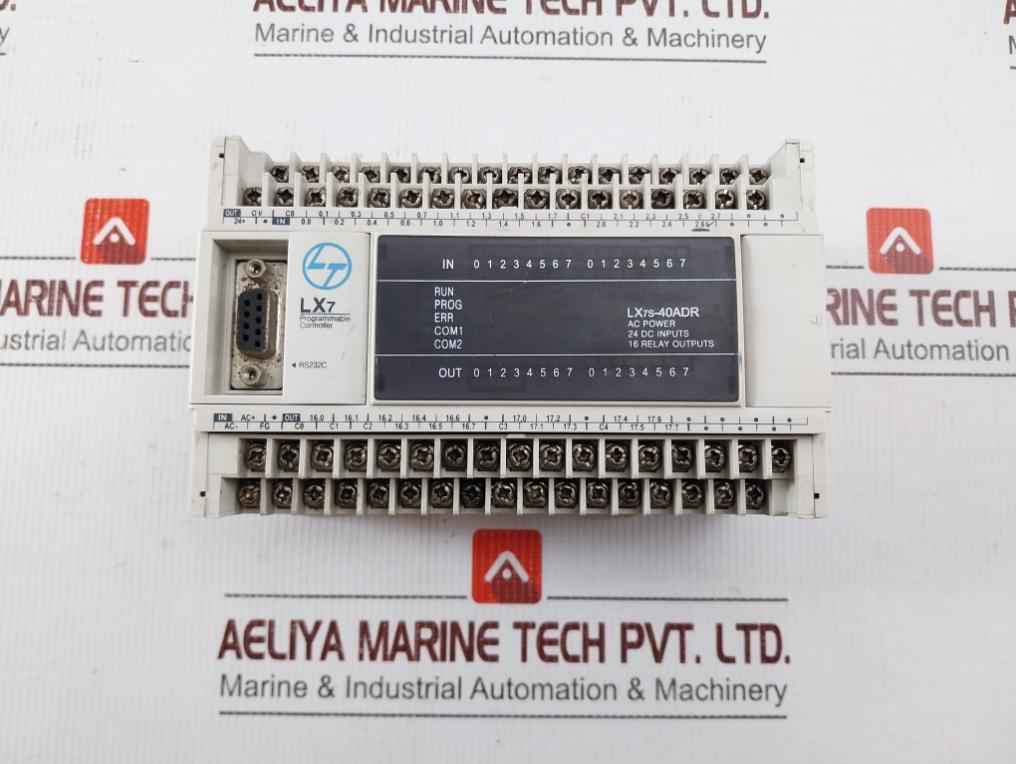 Larsen & Toubro Lx7S-40Adr Lx7 Series Programmable Logic Controller 24Vdc 10Ma