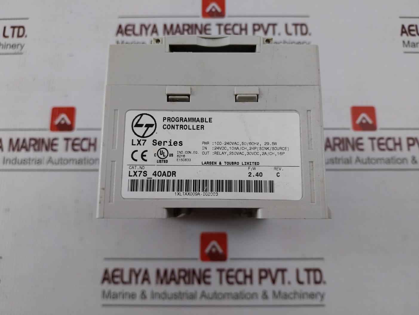 Larsen &amp; Toubro Lx7S-40Adr Lx7 Series Programmable Logic Controller 24Vdc 10Ma