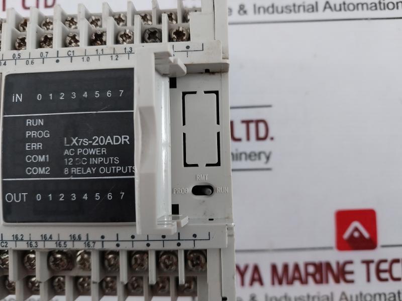 Larsen & Toubro Lx7s-20adr Programmable Controller 24vdc, 12pts Rev A
