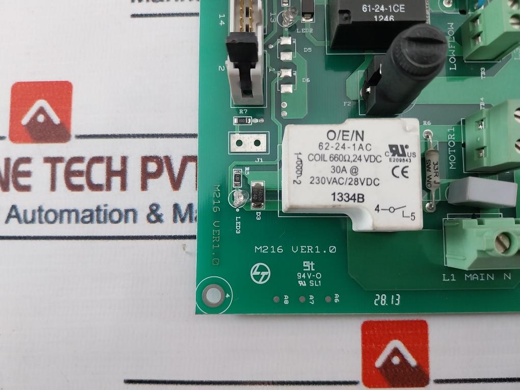 Larsen & Toubro M216 Printed Circuit Board Ver: 1.0