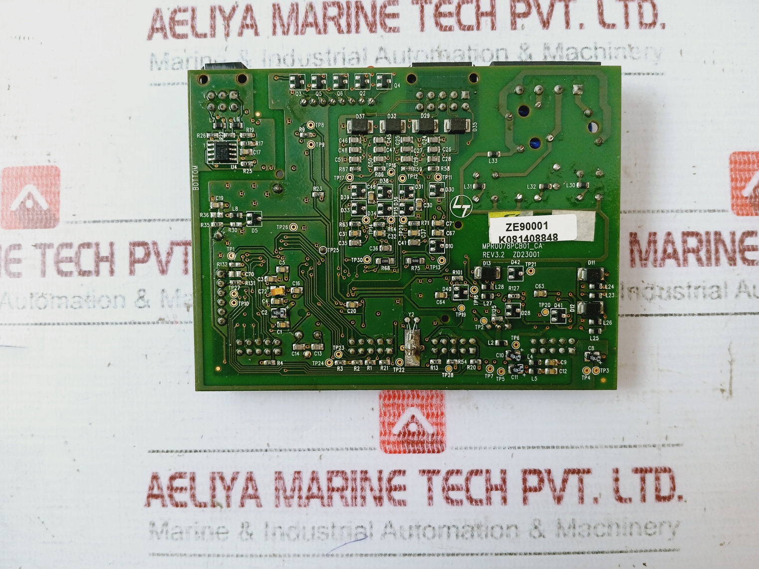 Larsen & Toubro Mpr0078pcb01_ca Pcb Board Control Card Rev 3.2