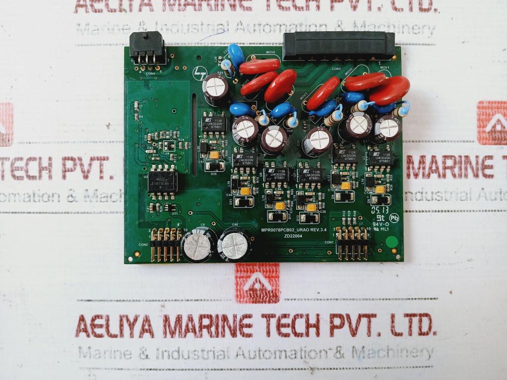 Larsen & Toubro Mpr0078pcb02_urao Printed Circuit Board Rev 3.4 K021306253 94v-0