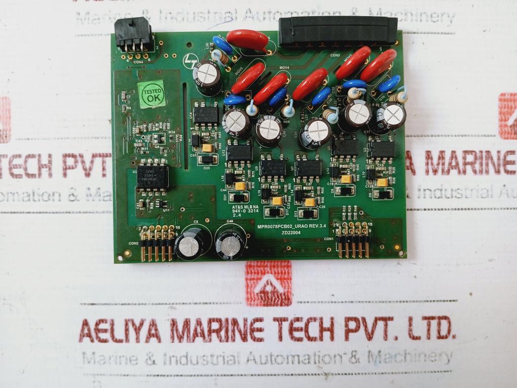 Larsen & Toubro Mpr0078pcb02_urao Printed Circuit Board Rev 3.4 K041504164