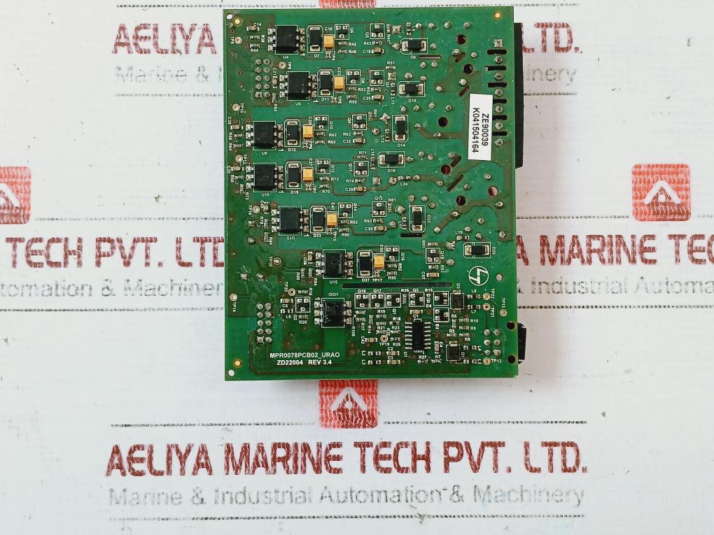 Larsen & Toubro Mpr0078pcb02_urao Printed Circuit Board Rev 3.4 K041504164