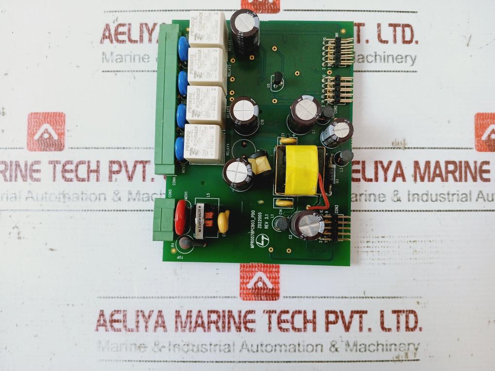Larsen & Toubro Mpr0078Pcb03_Pd0 Power Control/Distribution Board Rev: 3.1