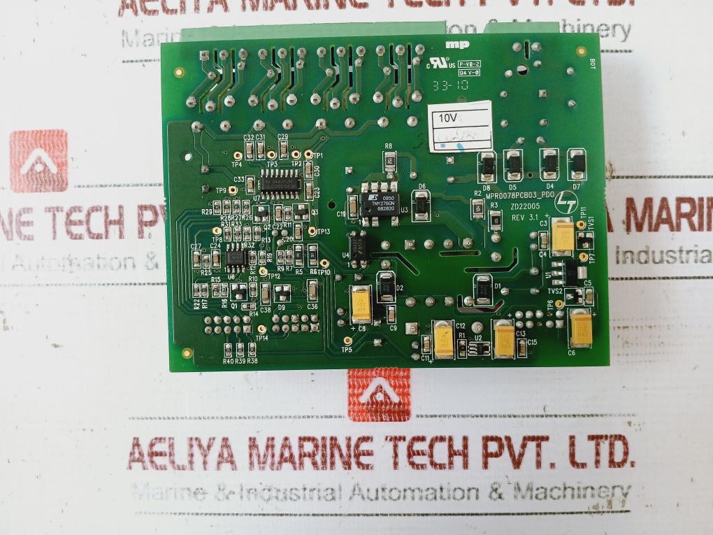 Larsen & Toubro Mpr0078Pcb03_Pd0 Power Control/Distribution Board Rev: 3.1