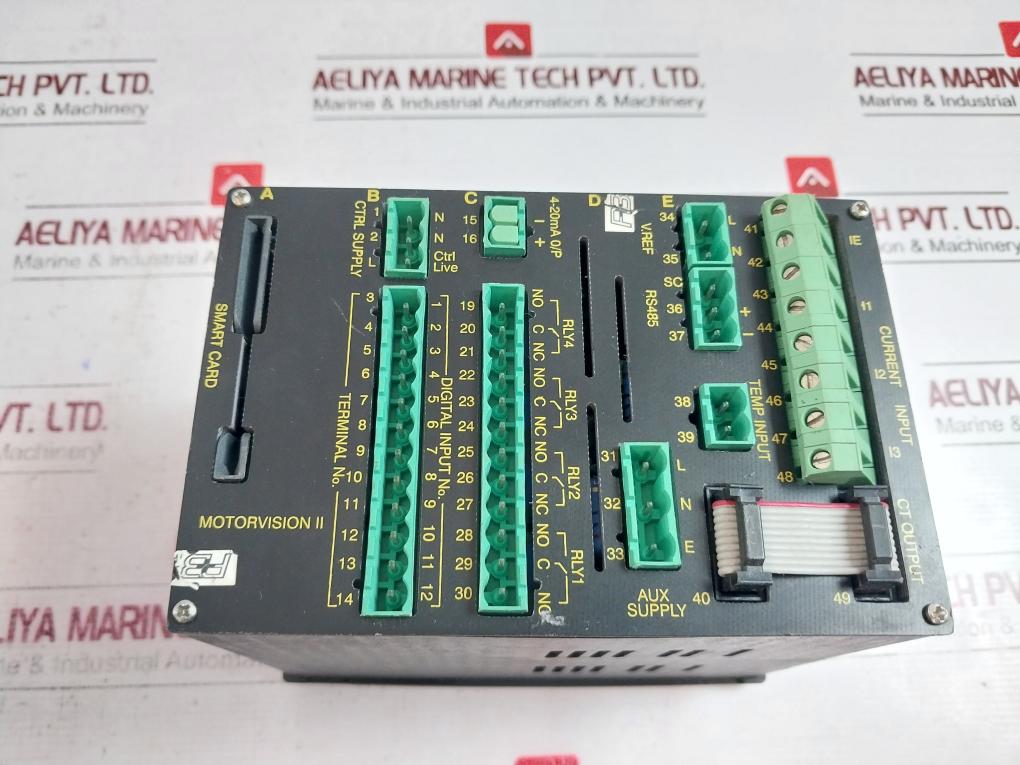 Larsen & Toubro Mv2-1a Profibus Advanced Supervision Controller 80-265v 4-20ma