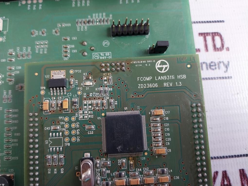 Larsen & Toubro Zd23606 Fcomp Current Input Card 94V