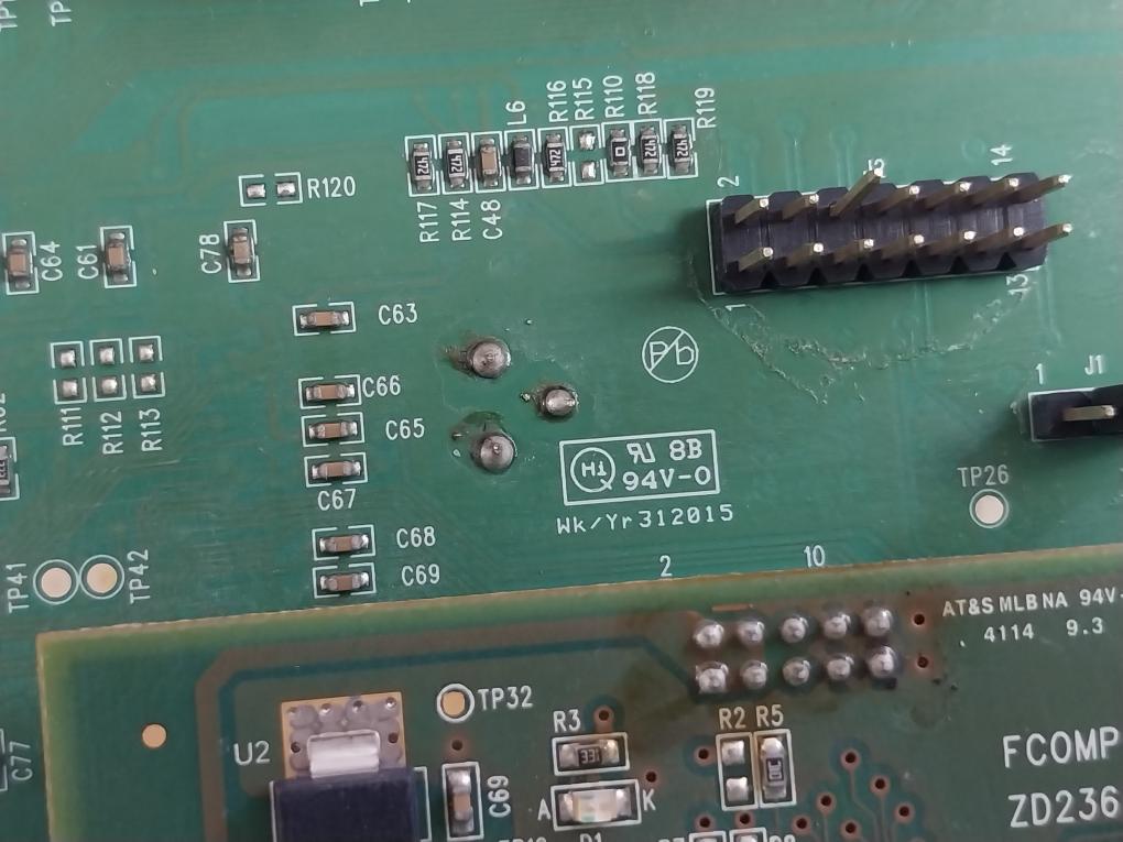 Larsen & Toubro Zd23606 Fcomp Current Input Card 94V