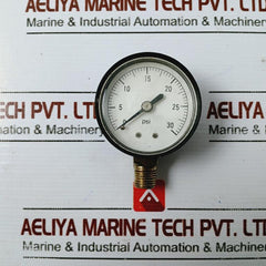 Lasco 0 To 30 Psi Gas Pressure Gauge, Ansi-b40.1