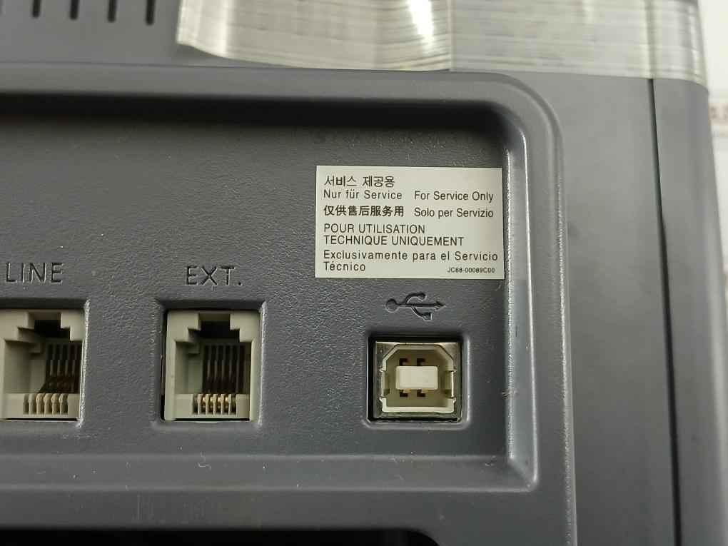 Laser Printer New Condition Part No: Sf-560R Samsung 50/60Hz Volts - Ac 220-240V Rev 00