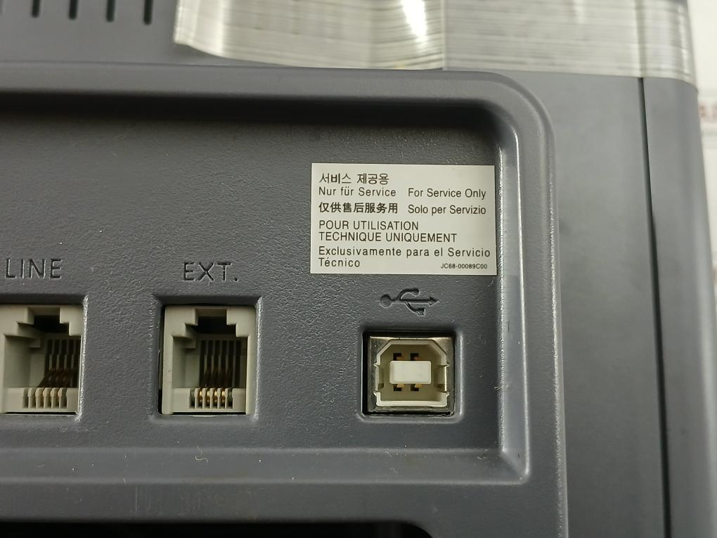 Laser Printer New Condition Part No: Sf-560R Samsung 50/60Hz Volts - Ac 220-240V Rev 00