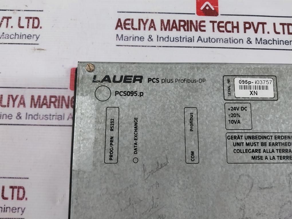 LAUER PCS095.P Operator Interface Module 24V DC