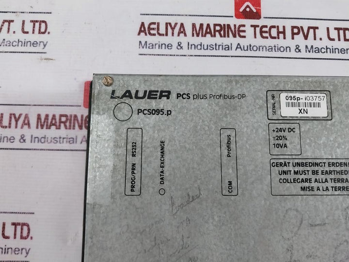 LAUER PCS095.P Operator Interface Module 24V DC
