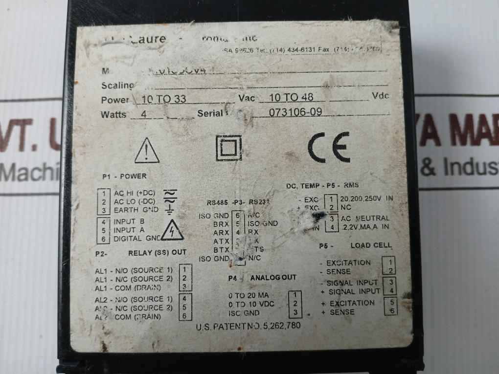 Laurel Electronics 10-33 Vac Digital Panel Meters 4 Watt