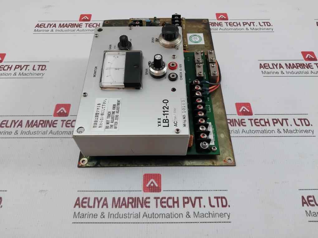 Lb-112-0 Thermo Transmitter Monitor Control Module Yamamoto Electric Ac200/220V
