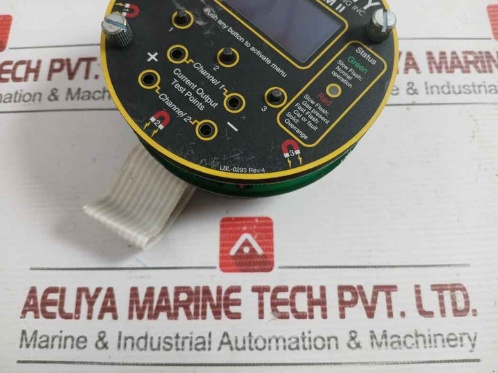 Lbl-0293 Millennium Ii Transmitter Display Board Pcb Rev: 4 Net Safety