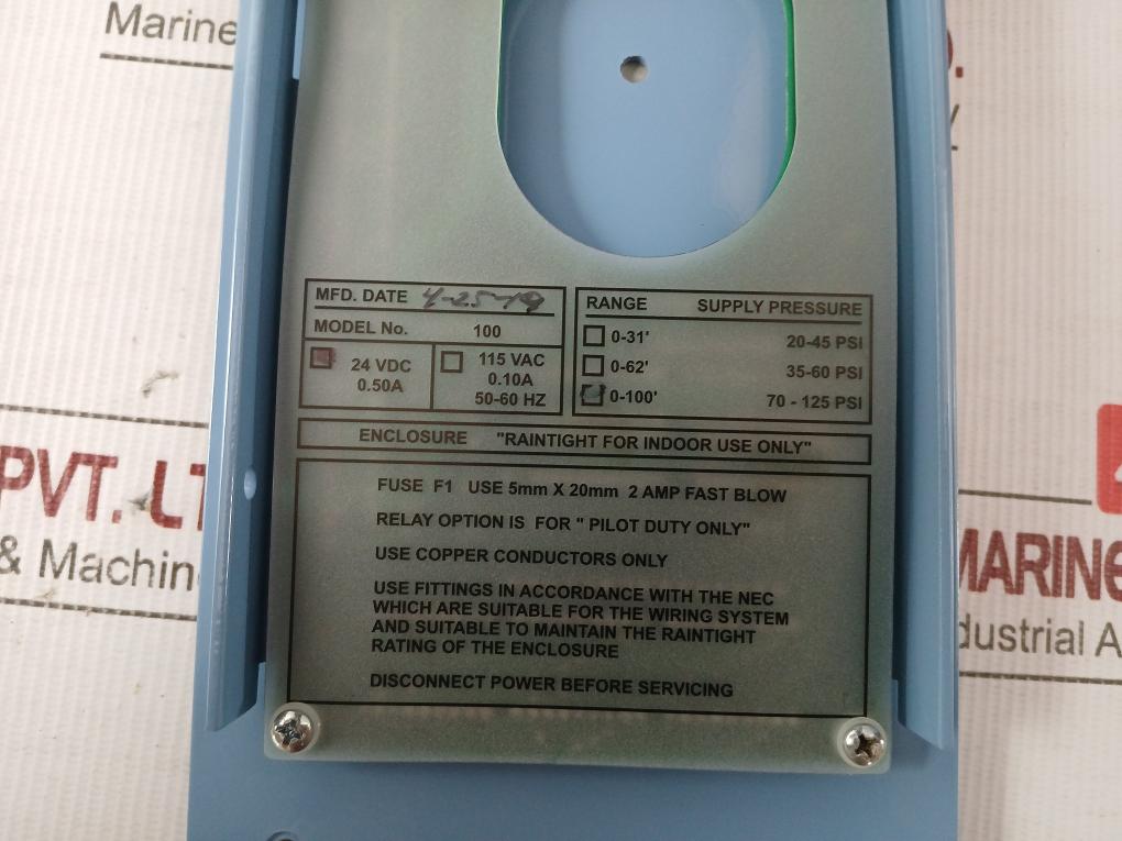 Lc-100 103926 Tms Levelcom 24 Vdc Liquid Level Computer