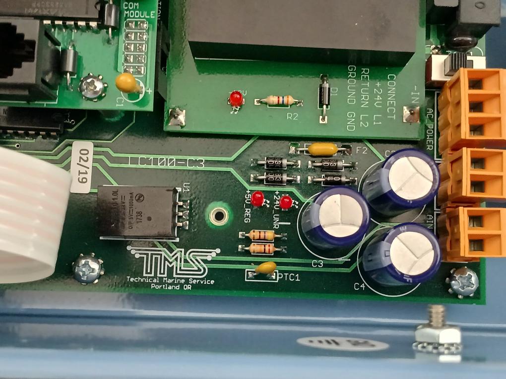 Lc-100 103926 Tms Levelcom 24 Vdc Liquid Level Computer