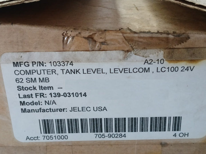 Lc-100 Tms 50-60Hz 24Vdc 0.10A Levelcom-100 Liquid Tank Level Computer Module