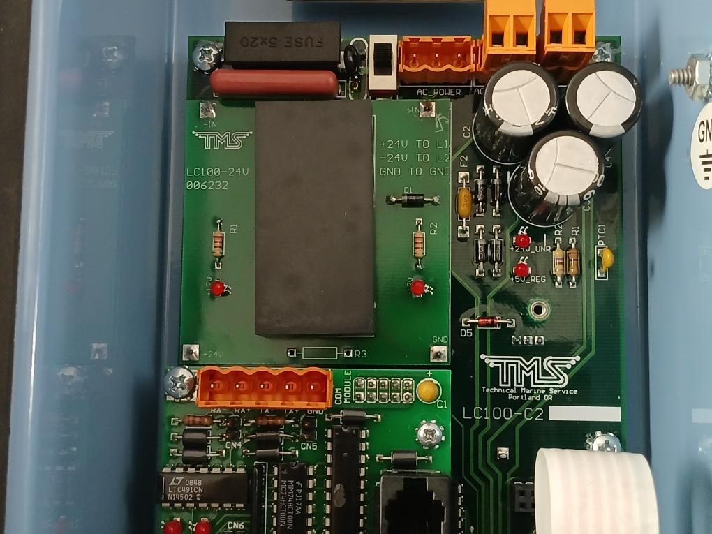 Lc-100 Tms 50-60Hz 24Vdc 0.10A Levelcom-100 Liquid Tank Level Computer Module