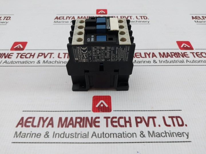 Lc1 D09 10 Telemecanique Contactor 1000V/25A/50-60Hz