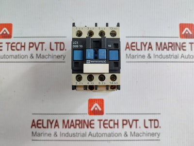 Lc1D0910 Telemecanique Contactor 600 Vac 25A A600/P600 50/60Hz