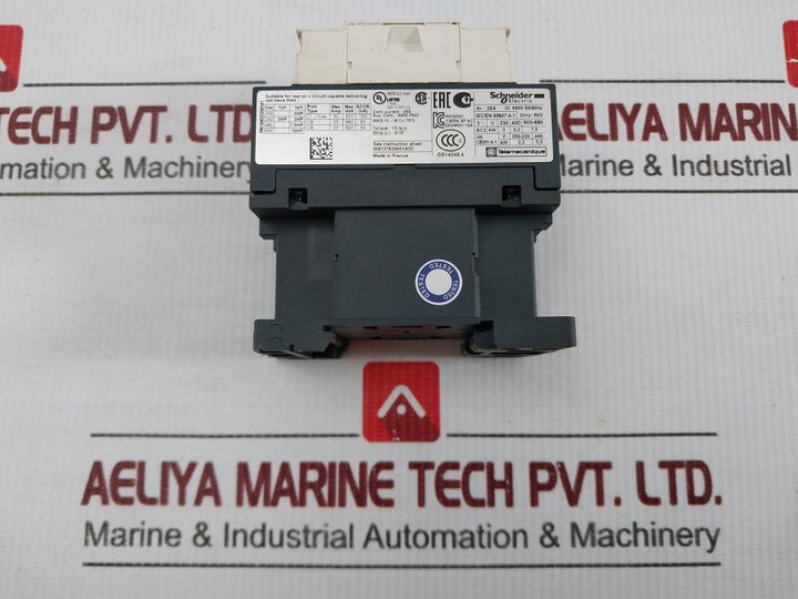 Lc1D12 Schneider Electric 3-pole Ac Power Contactor 50/60Hz 600V