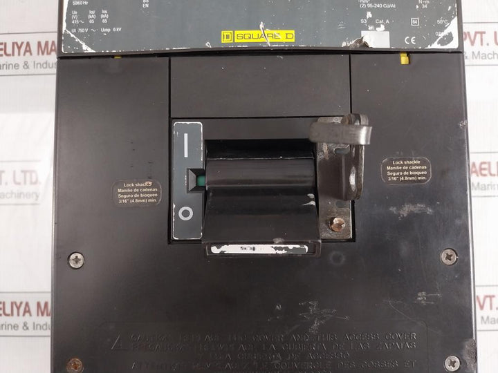 Lc3640035 Motor Circuit Protector 750V/400A/50-60Hz Square D