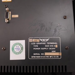 Lcd Graphic Terminal Panel Sgd-640-ab Power Supply - Dc24V 50W Brand Jrcs