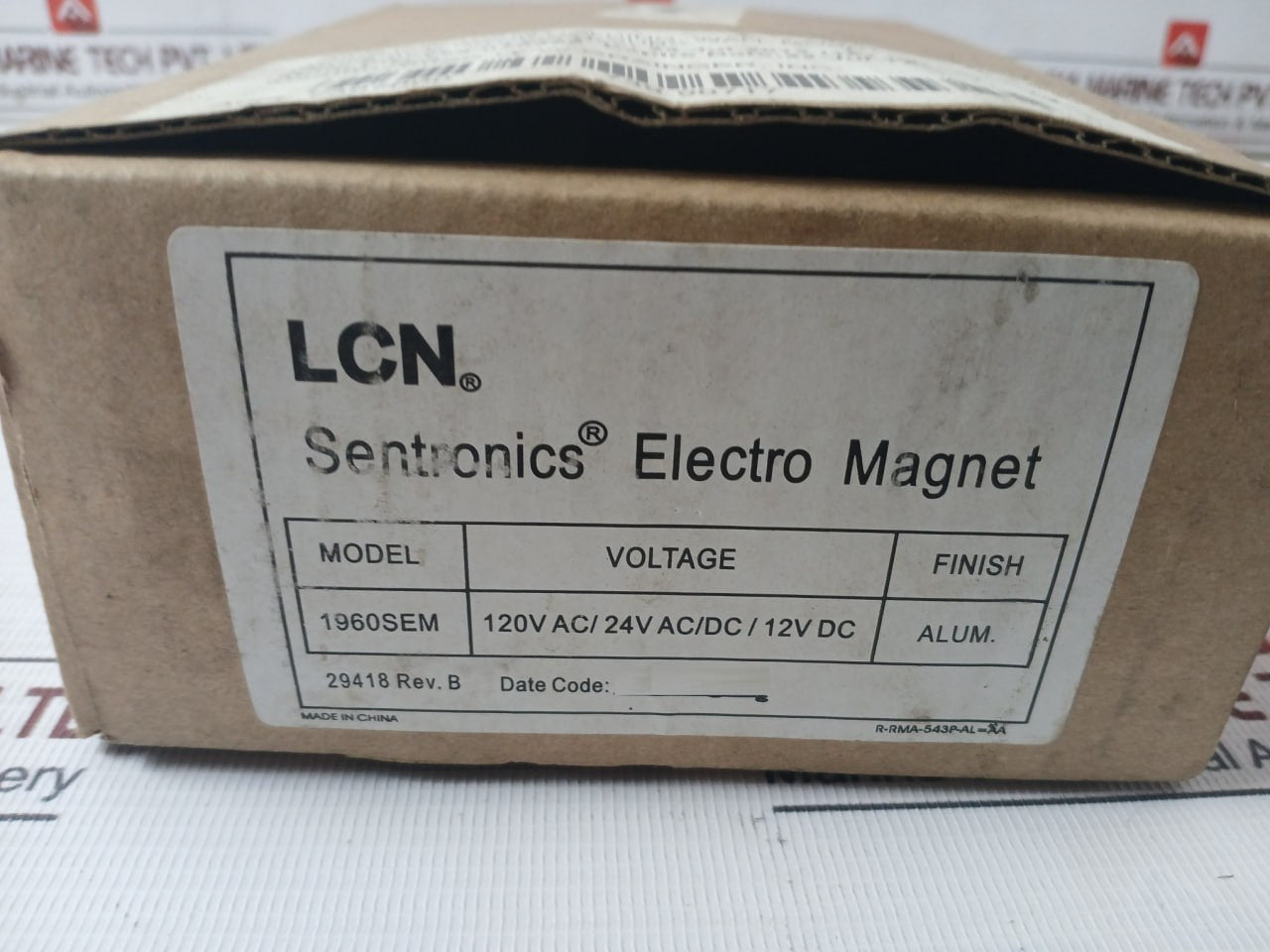 Lcn 1960Sem Electromagnetic Wall Mount Door Holder Set 1Dkw4 Rev. B