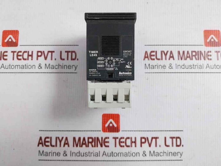 Le4S Autonics Lcd Display Digital Timer 250Vac 5A