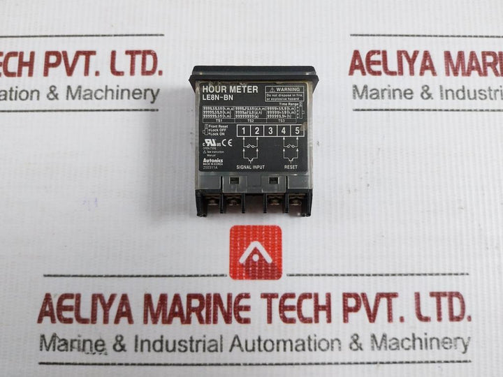 Le8N-bn Autonics Lcd Digital Timer 200311A