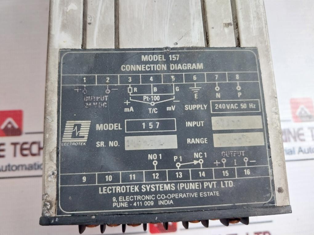 Lectrotek 157 Digital Indicator 0-200°C